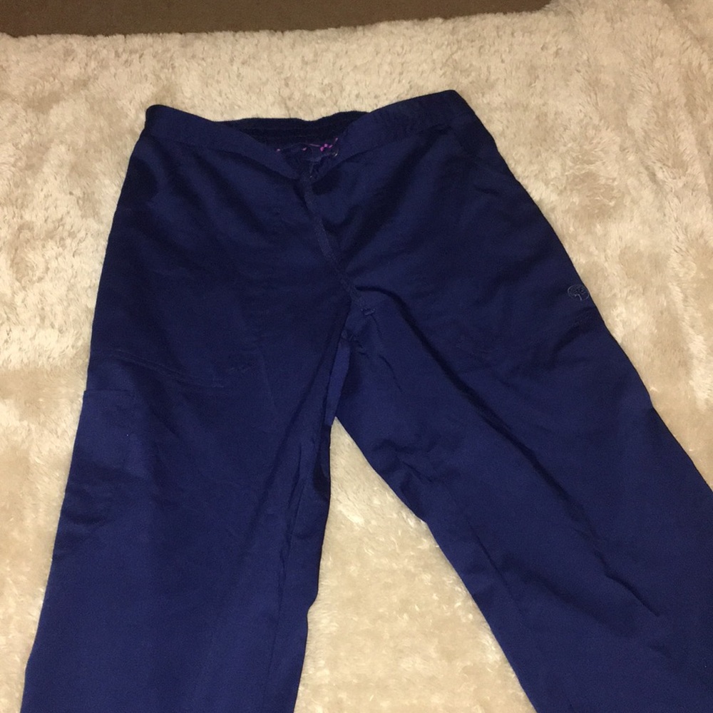 Purple Label Navy Scrub Pants XS